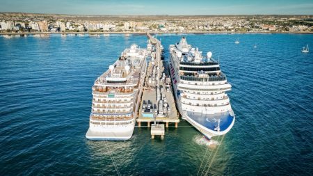 Cruceros arribaron a Puerto Madryn