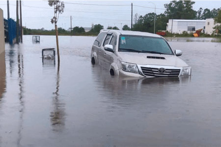 Temporal caos Entre Ríos