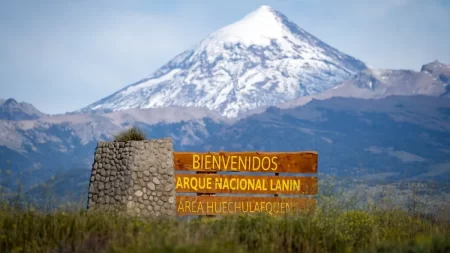 Volcán Lanín recibe visitantes