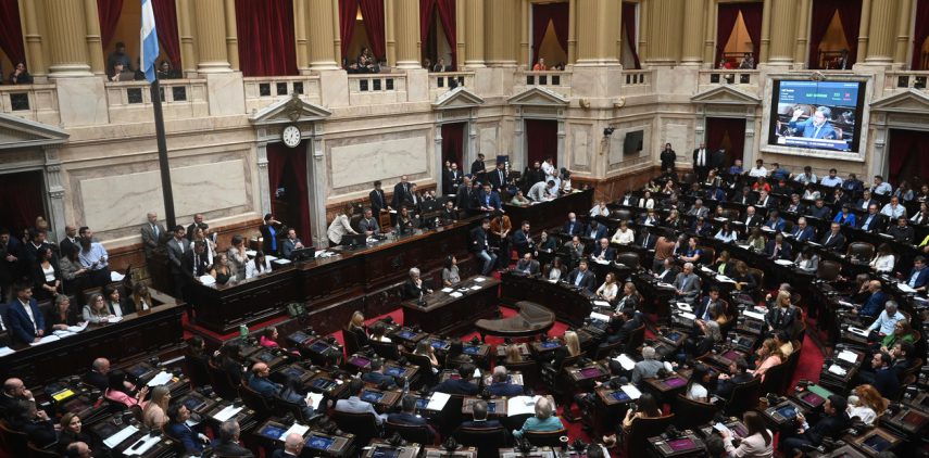 Diputados debate DNU FMI