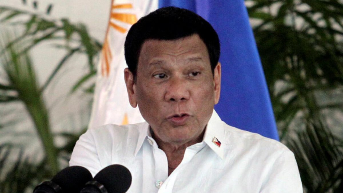 Duterte entregado Corte Penal