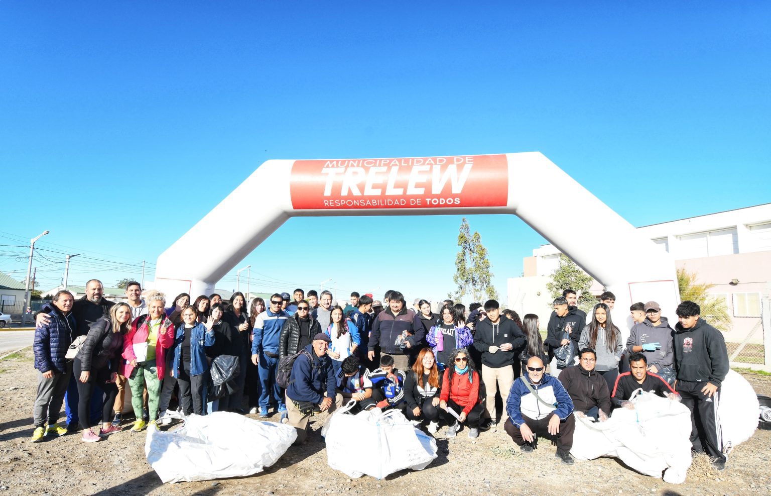 Plogging Escolar en Trelew