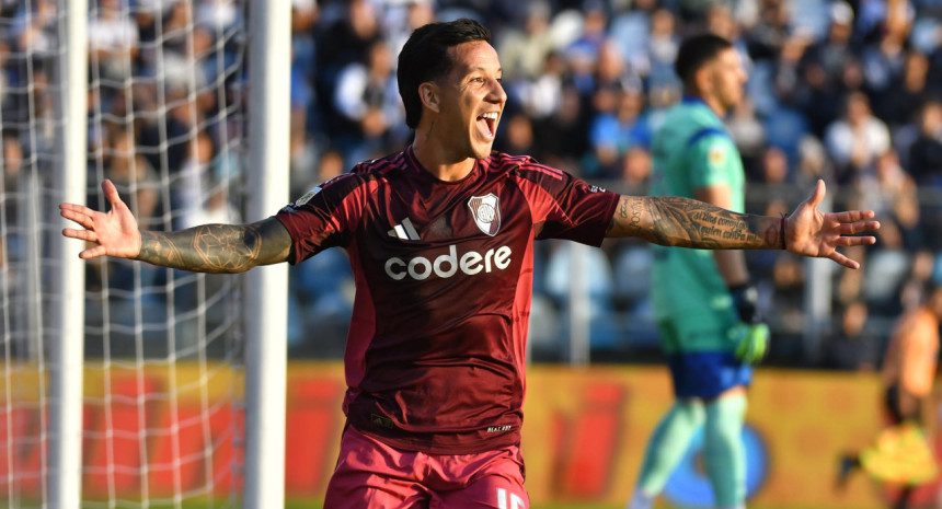 River goleó a Gimnasia