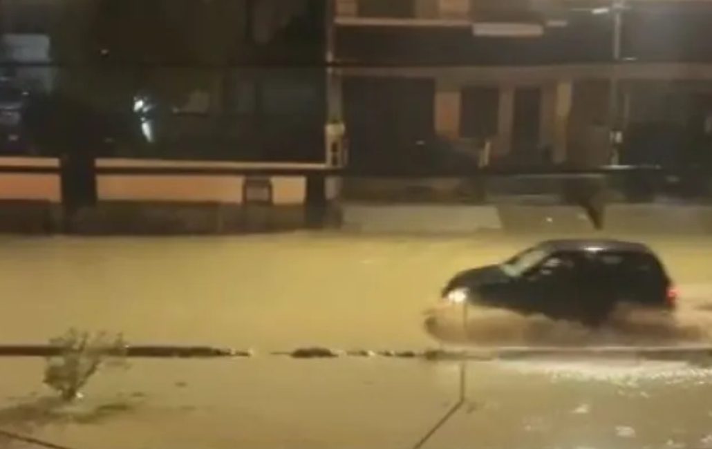 Anegamiento en Comodoro