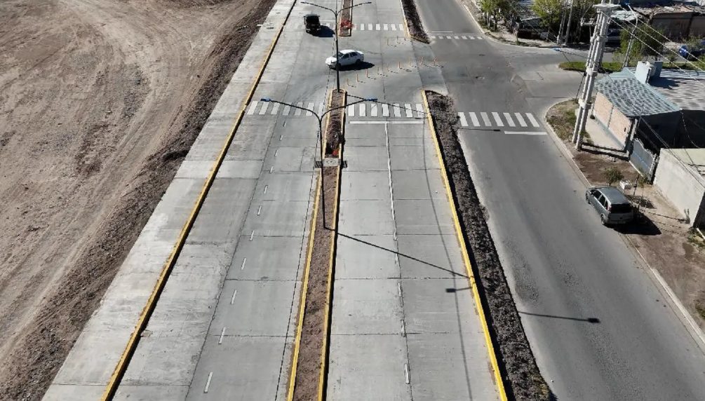 Obras asfalto en Neuquén