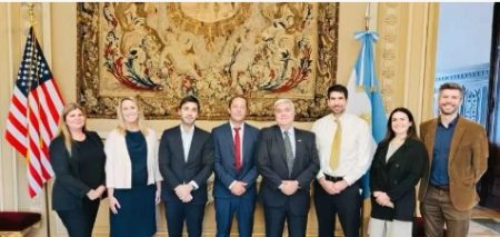 Chubut y Estados Unidos refuerzan cooperación