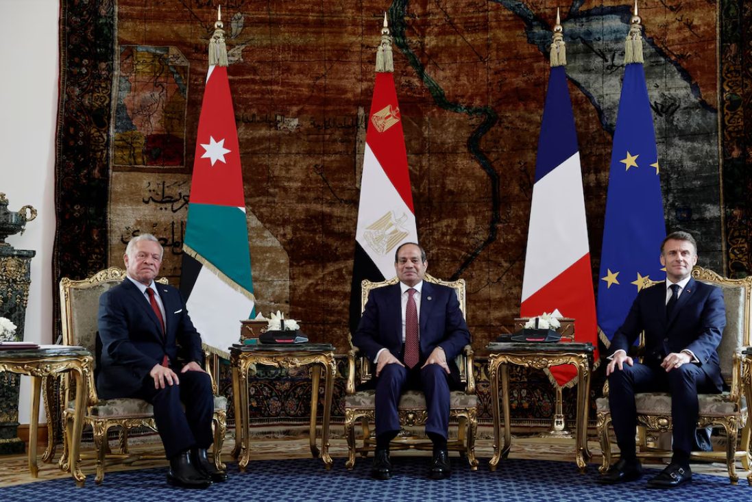 Emmanuel Macron Franja de Gaza