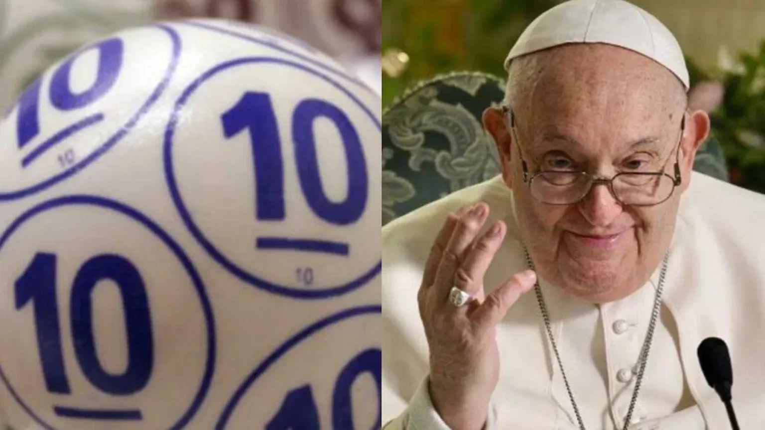 Coincidencia quinielas papa Francisco