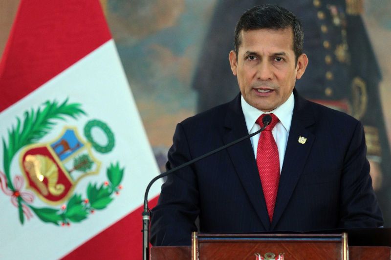 Perú condena Ollanta Humala