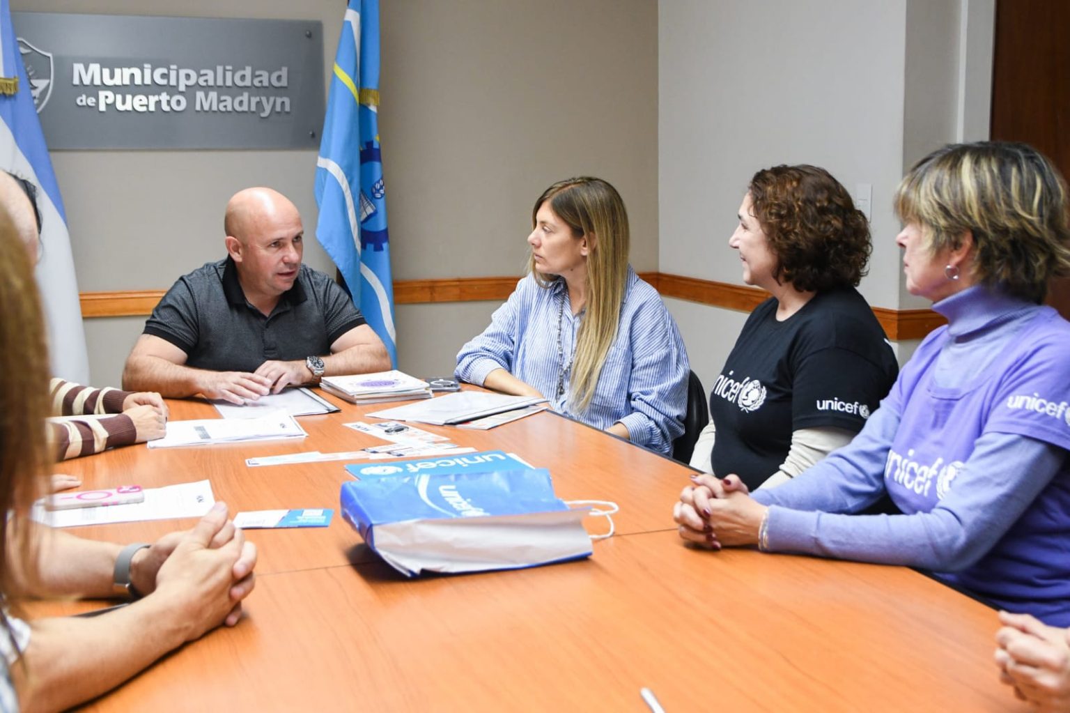 Sastre Unicef en Puerto Madryn