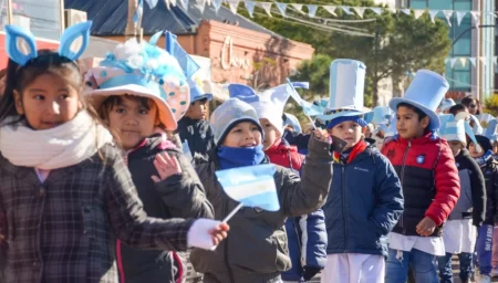 Madryn desfile 25 de Mayo