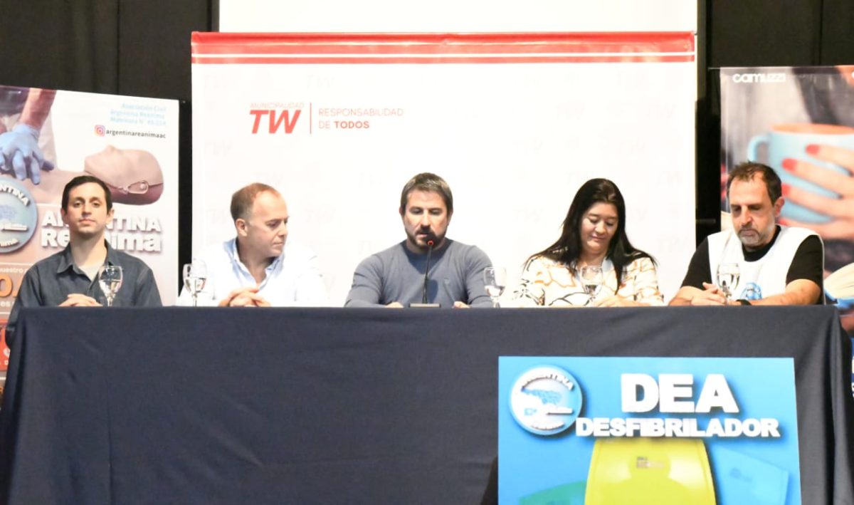 Trelew capacitación situaciones emergencia
