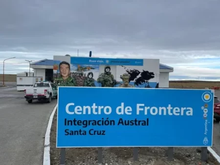 Paso Fronterizo Monte Aymond cerrado