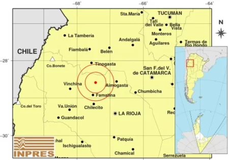 Fuerte sismo La Rioja