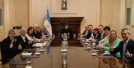 Milei reúne a su Gabinete