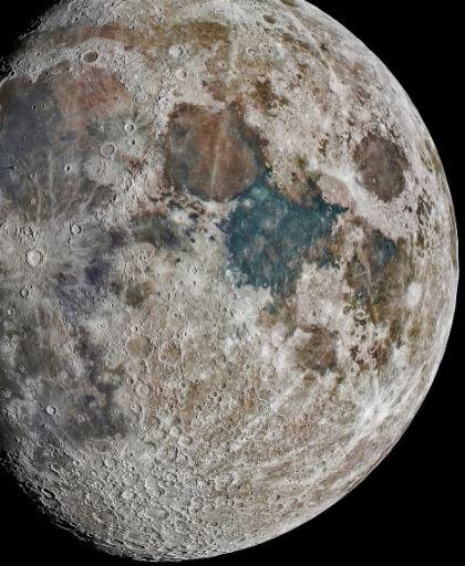Como nunca lo habías visto - Impresionantes imágenes de la Luna capturan el paisaje lunar