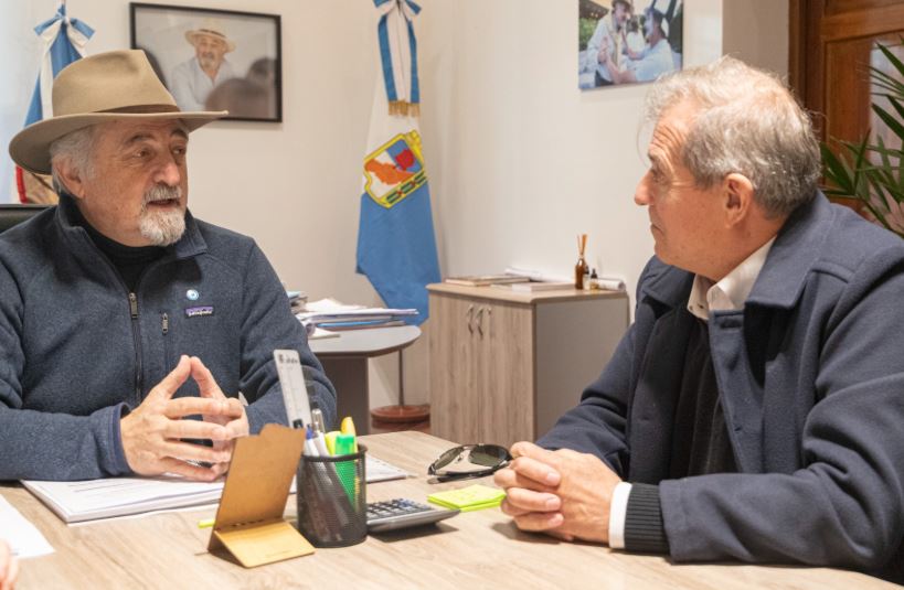 Comodoro - Intendente Othar se reunió con el ministro Punta