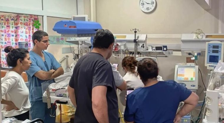 Hospital de Puerto Madryn brindó novedoso tratamiento a un bebé que al nacer presentó cuadro de hipertensión pulmonar