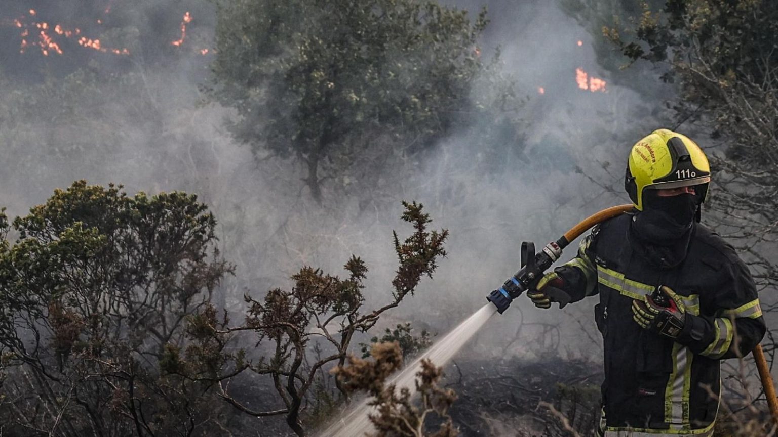 Incendio en aserradero de Epuyén