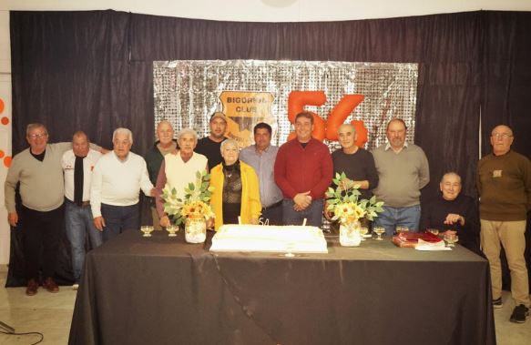 Rawson - Biss acompañó el aniversario de Bigornia Club y destacó su rol social en la comunidad