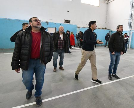 Trelew impulsa la recuperación del gimnasio