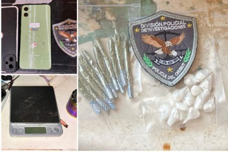 cocaína y marihuana