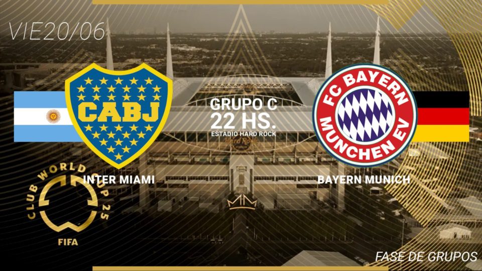 Boca enfrenta al Bayern en busca de una hazaña y la revancha de la Intercontinental 2001
