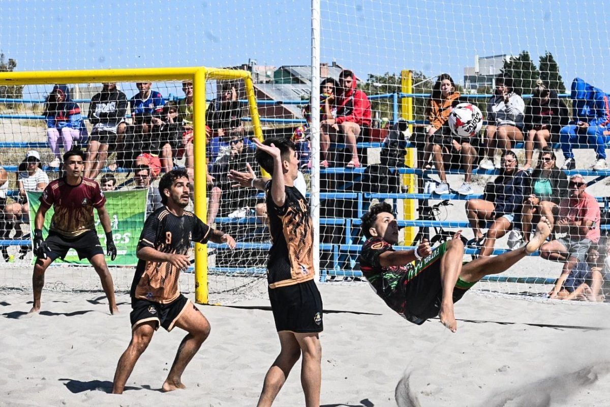 fútbol playa Puerto Madryn