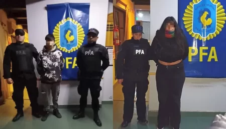 Dos detenidos en la terminal de Esquel