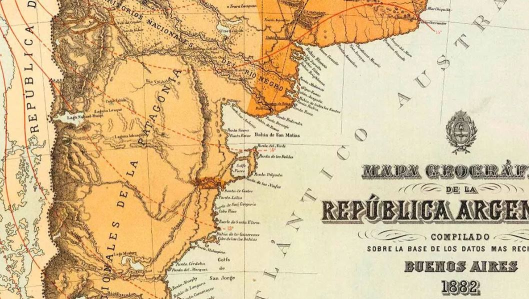 El valor estratégico de la Antártida Argentina - más de un siglo de presencia - mapa
