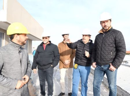 Empresarios apuestan a Trelew - Merino resaltó las obras que ejecuta el Grupo Autosur