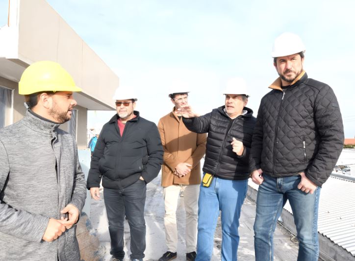 Empresarios apuestan a Trelew - Merino resaltó las obras que ejecuta el Grupo Autosur