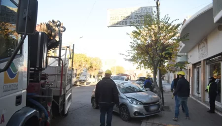 accidente en Trelew