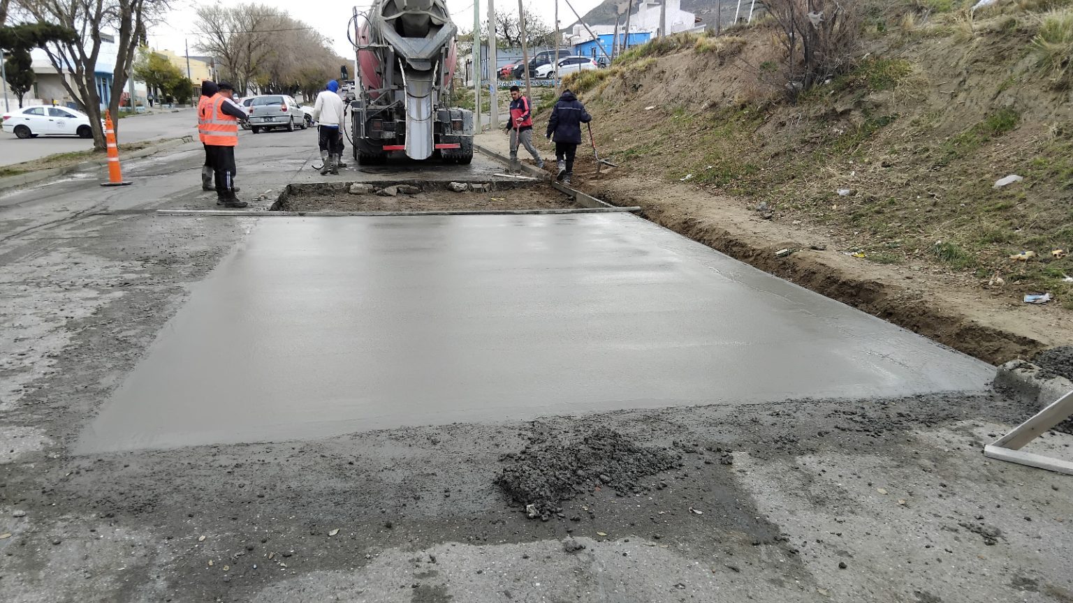 reparación vial Comodoro