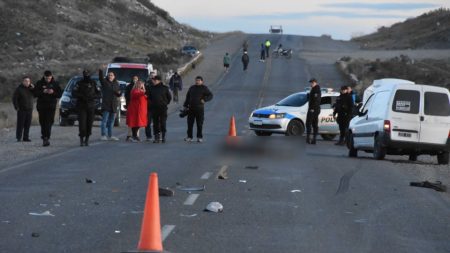 Tragedia en Trelew: un hombre murió atropellado en la Ruta 3