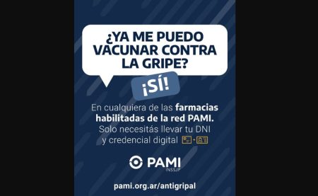 Vacuna antigripal de PAMI
