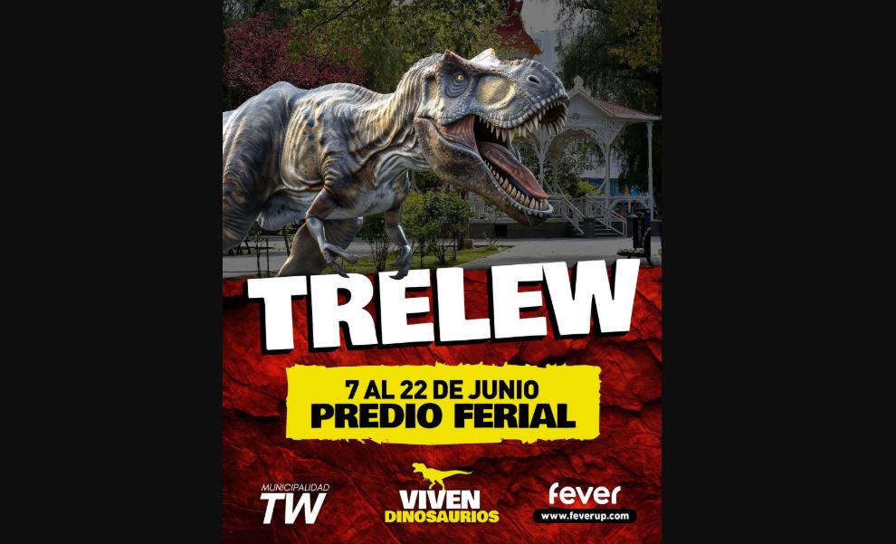 Viven Dinosaurios llega a Trelew - ciencia, juego y asombro para toda la familia