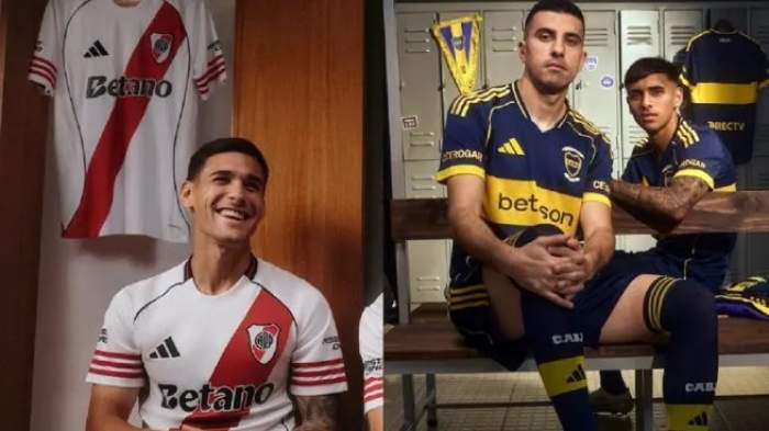 River y Boca presentaron sus nuevas camisetas para el Mundial de Clubes