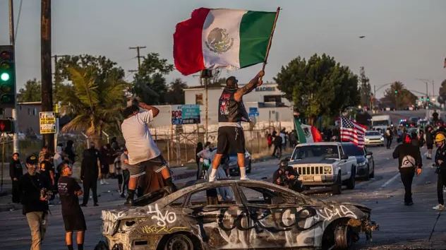 protestas - Los Ángeles