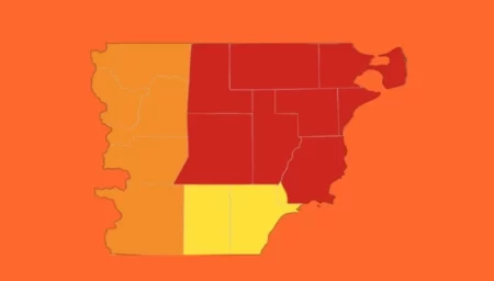 Alerta por frío extremo en Chubut