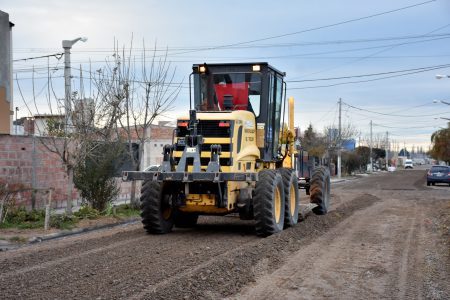 Continúan las tareas de mantenimiento urbano en Juan Manuel de Rosas