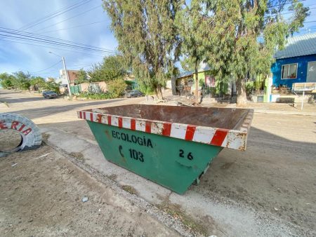 Campaña de limpieza en barrios de Puerto Madryn