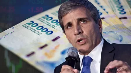Advertencia de Luis Caputo a los bancos