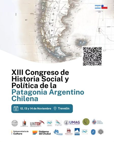Chubut y Trevelin convocan a participar en el Congreso de Historia Social y Política de la Patagonia Argentino Chilena