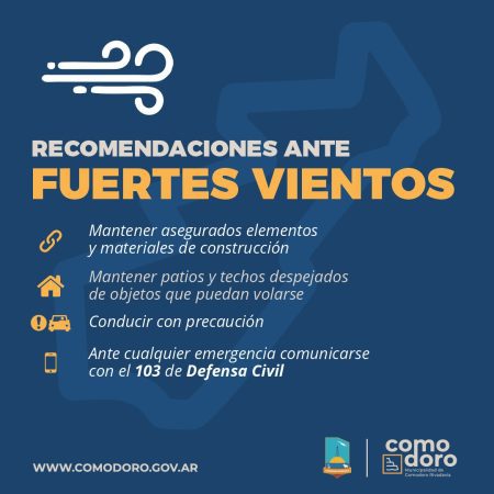 Alerta meteorológica de viento