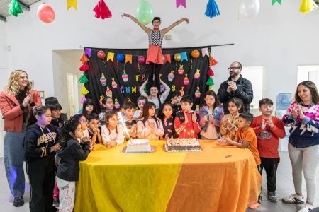 El CPB Abásolo celebró a las infancias con juegos y contención