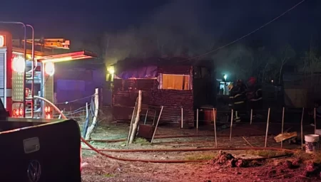 incendio vivienda precaria