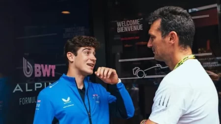 Franco Colapinto y Scaloni