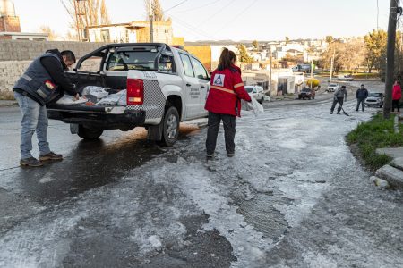 Heladas en Comodoro