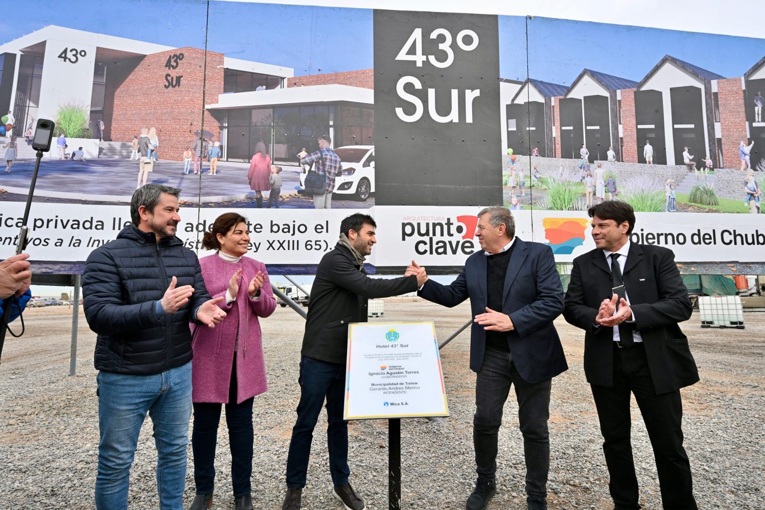 Torres presentó el primer hotel cuatro estrellas de Trelew: inversión millonaria y 200 empleos para la región
